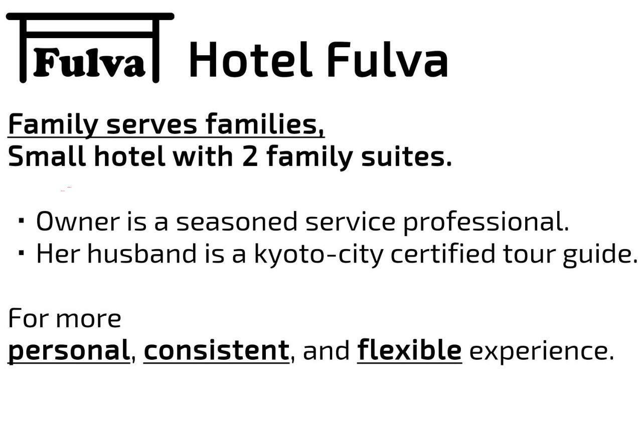 Hotel Fulva Quioto Exterior foto
